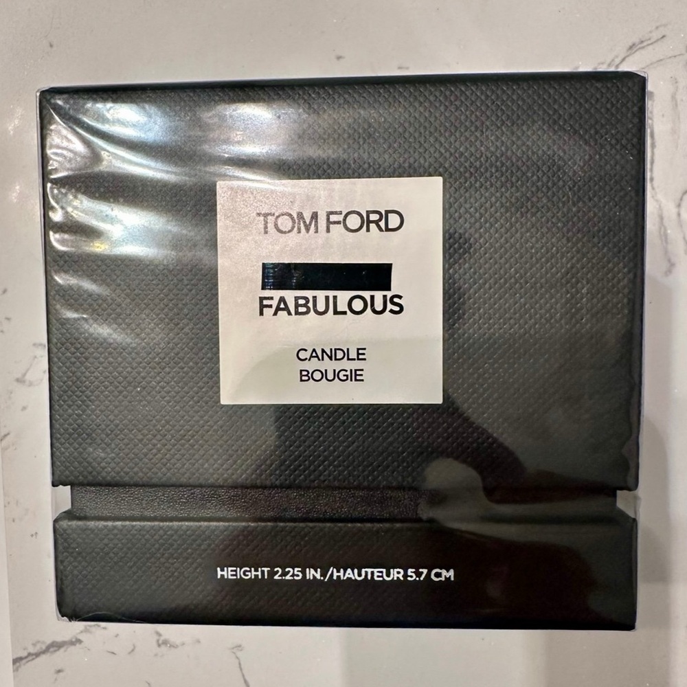 TOM FORD F*cking Fabulous Bougie Candle 2.25” New Plastic Sealed, AUTHENTIC